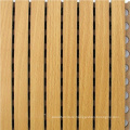 Lightweight Interior Decoration Wooden Grooved Acoustic wall panels